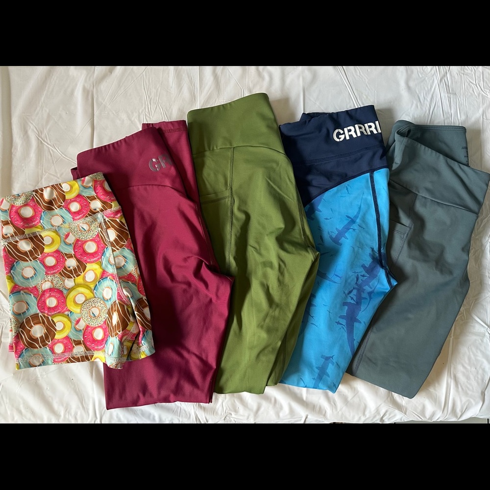 GRRRL leggings & shorts